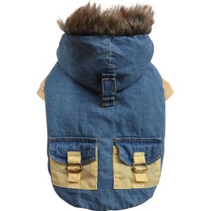 Chaqueta Jeans con Gorro y Chiporro