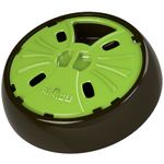 COMEDERO-INTERACTIVO-REDONDO-MARRON-VERDE-PERROS