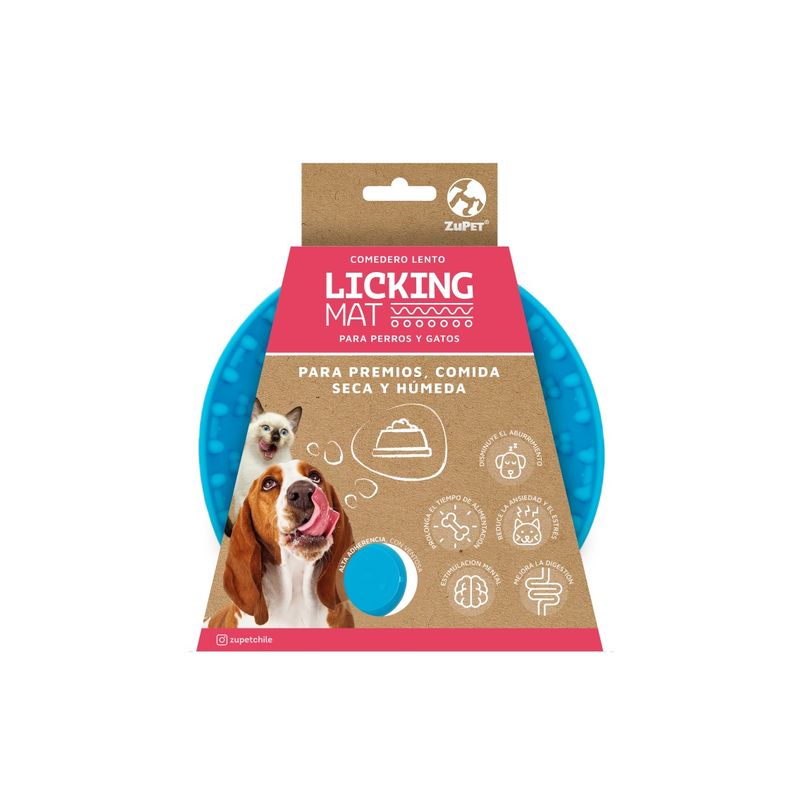 ZUPET-LICKING-MAT---BOWL-CELESTE--15X15CM-