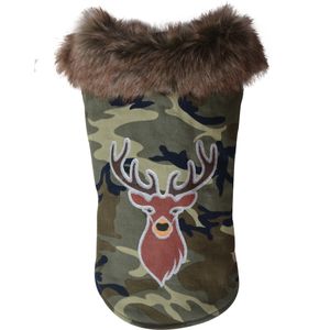 Abrigo Estampado Camuflaje