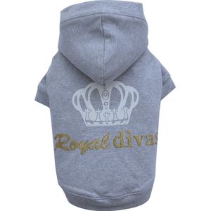 Poleron Estampado Royal Divas con Gorro