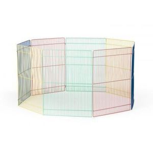 Corral Multicolor Alto 8 Paneles Playpen