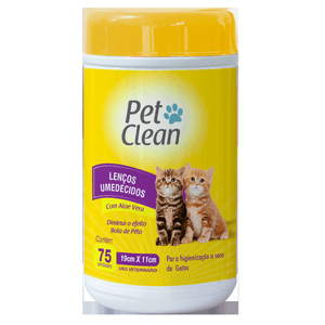 Toallitas Humedas Gatos PetClean