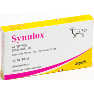 Synulox 250mg 10 Comprimidos