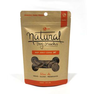 Snack Natural para Perros Beef Jerky Slices 100 Gr