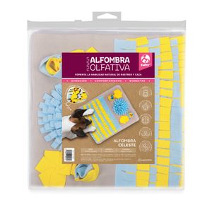 Alfombra Olfativa Zupet Celeste 68x58 cm