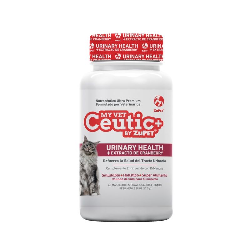 NUTRACEUTICO-MY-VET-CEUTIC--URINARY-HEALTH-CRANBERRY-45-UN