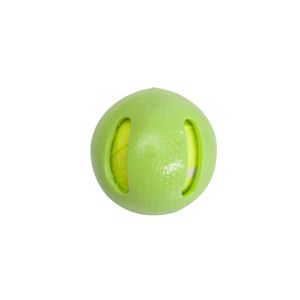 Juguete Pelota de Tenis Cubierta de Goma para Perros 7,5 CM