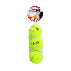 Juguete Pelota de Tenis con Sonido para Perros Pack