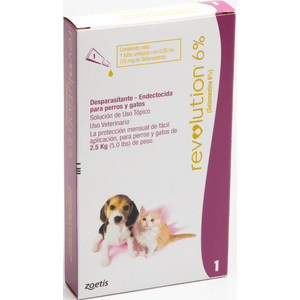 Antiparasitario Revolution 6% Perros y Gatos