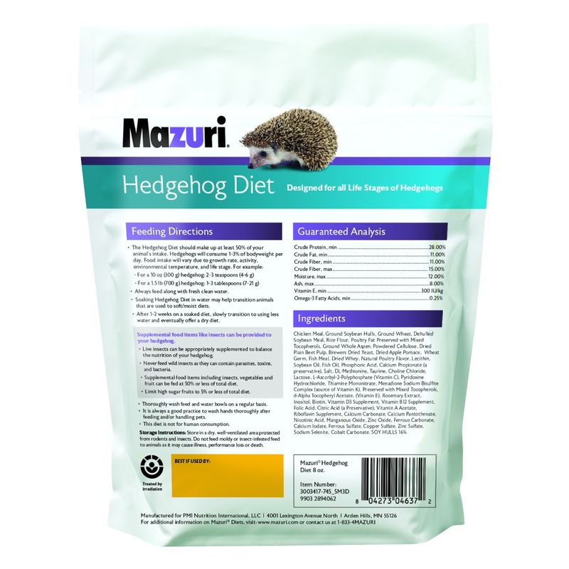 MAZURI-HEDGEHOG-DIET--500-GR-