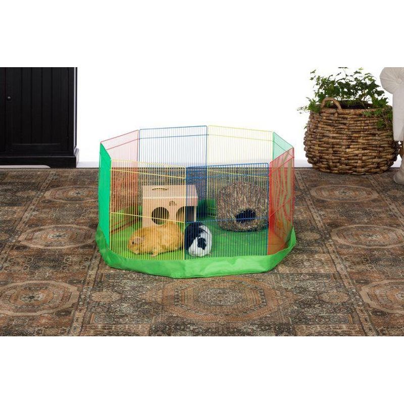 MULTI-COLOR-PET-PLAYPEN