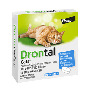 Antiparasitario Drontal Gatos