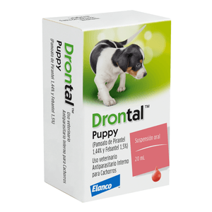 Antiparasitario Drontal Puppy Perros 20 ml