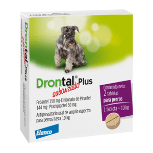 Antiparasitario Drontal Plus Perros Saborizado