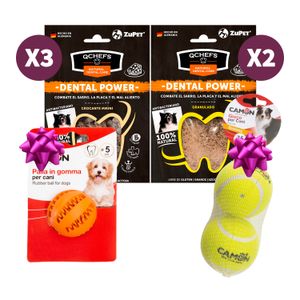 Pack Mayo Qchefs Perro + 2 Juguetes Regalo